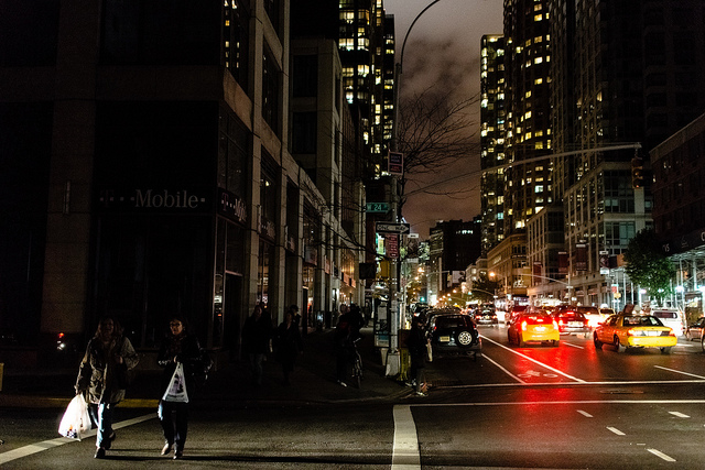 NYC Blackout during hurricane Sandy, CC-BY Dan Nguyen